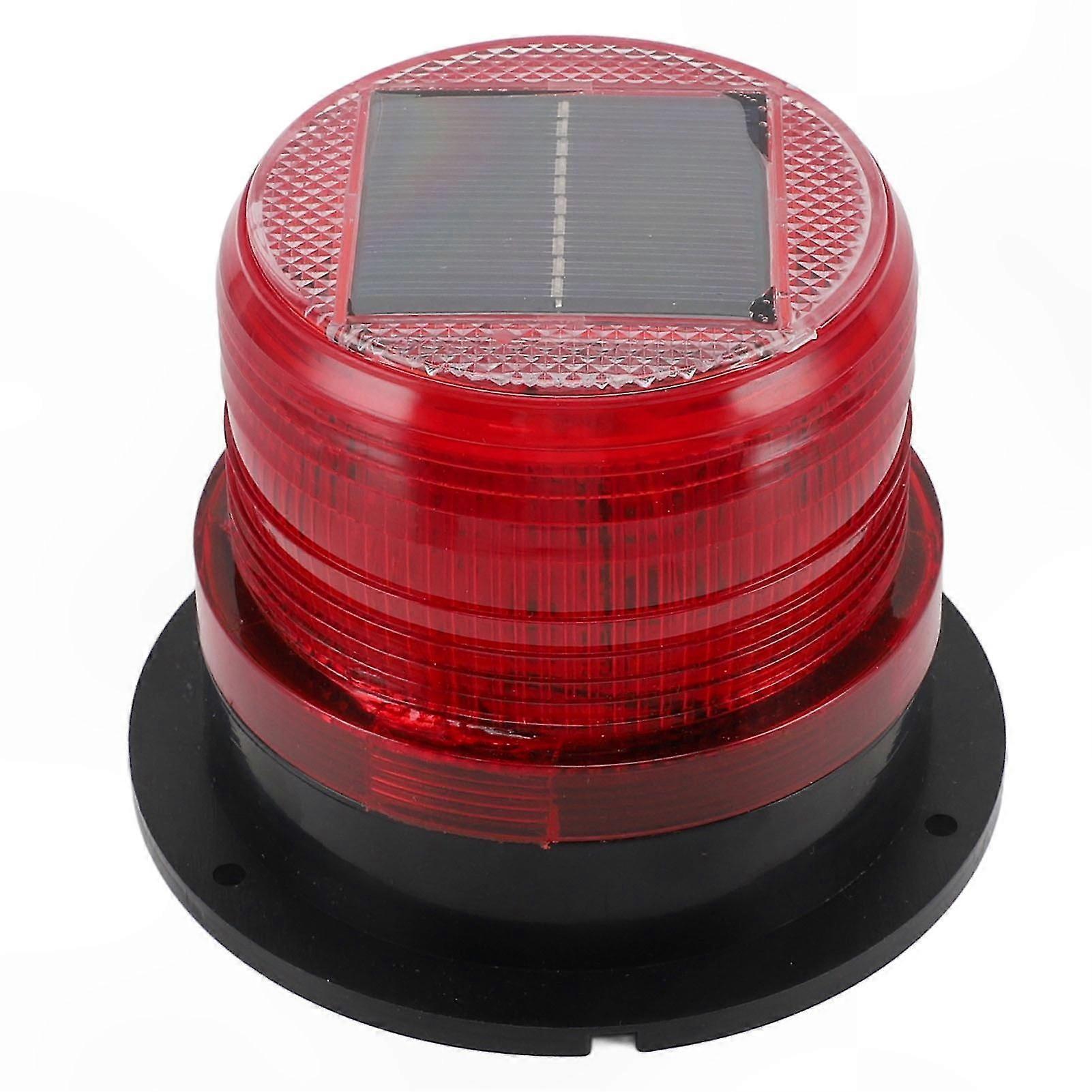 Red LED Emergency Strobe Light with Base, Waterproof Vehicle Warning Light V1263-JX-5802