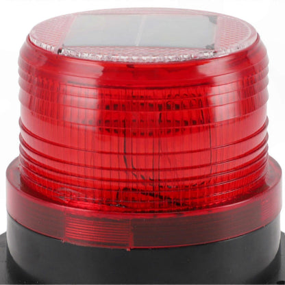 Red LED Emergency Strobe Light with Base, Waterproof Vehicle Warning Light V1263-JX-5802