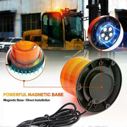 Car Roof LED Strobe Light 12-30V, Emergency Beacon for Truck Bus V1263-JX-5814