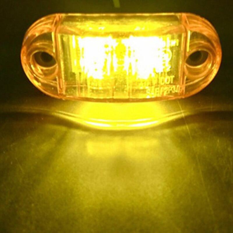 LED Side Marker Lights 1PC, 12V/24V Trailer Truck Warning Tail Lamp V1263-JX-5817