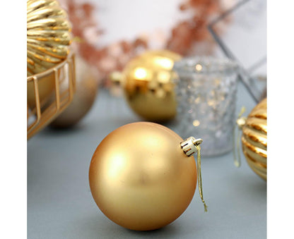 34Pcs Shatterproof Ball for Home-Golden V1263-JX-582