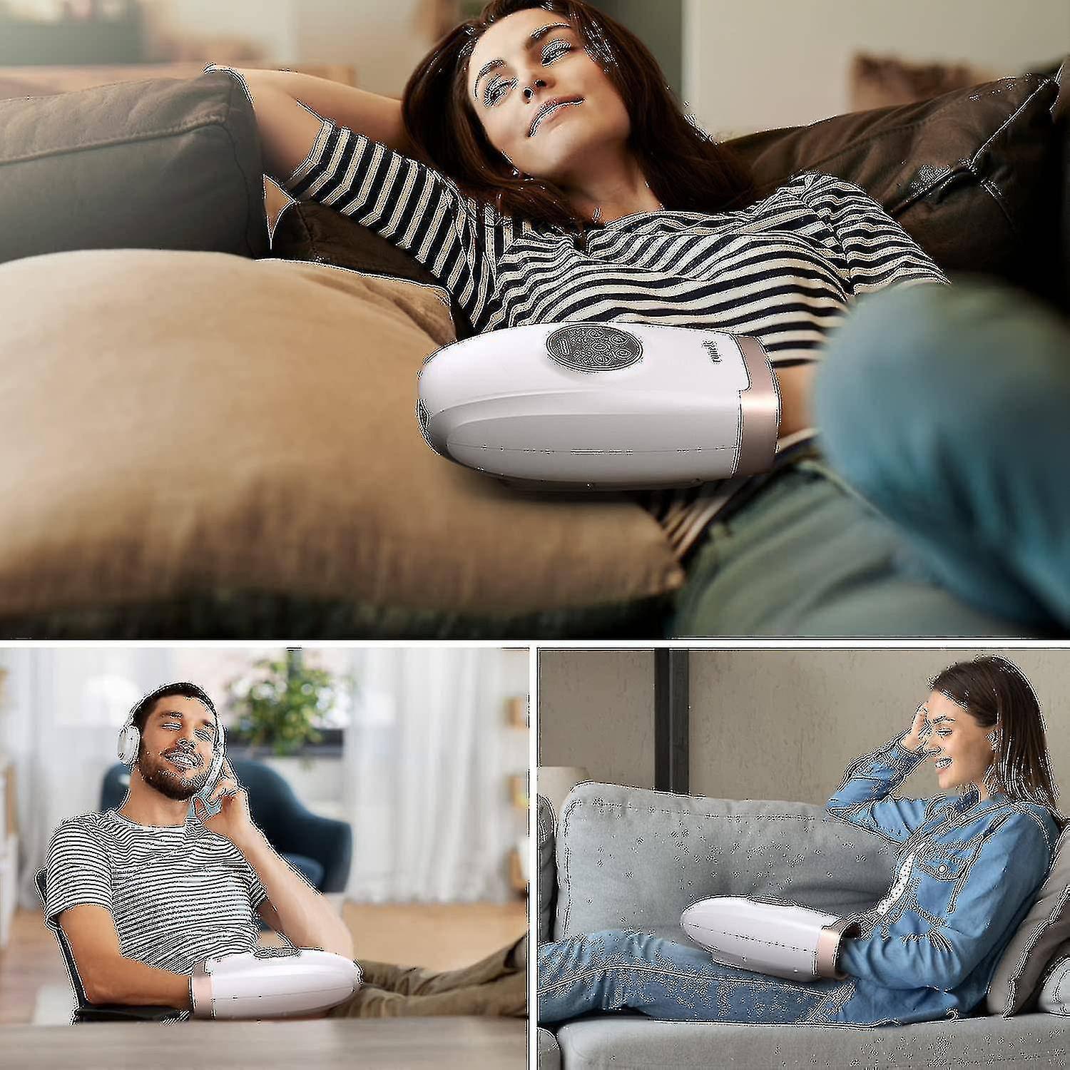 Cordless Hand Massager for Arthritis & Carpal Tunnel with Heat V1263-JX-5821