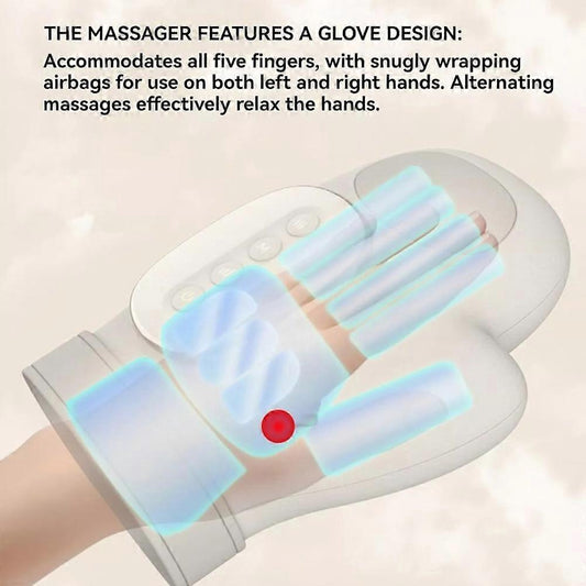 Cordless Hand Massager with Independent Finger Airbag Compression V1263-JX-5824