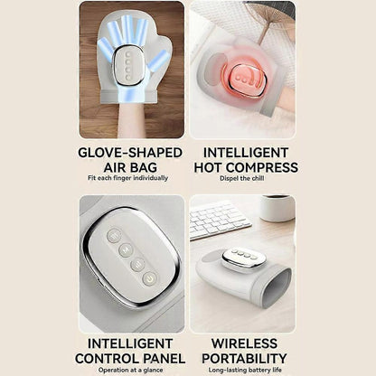Cordless Hand Massager with Independent Finger Airbag Compression V1263-JX-5824