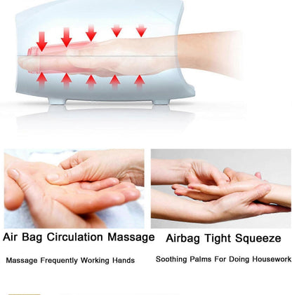 Hand Massager with Heat & Compression, Home Hand Therapy Device V1263-JX-5825