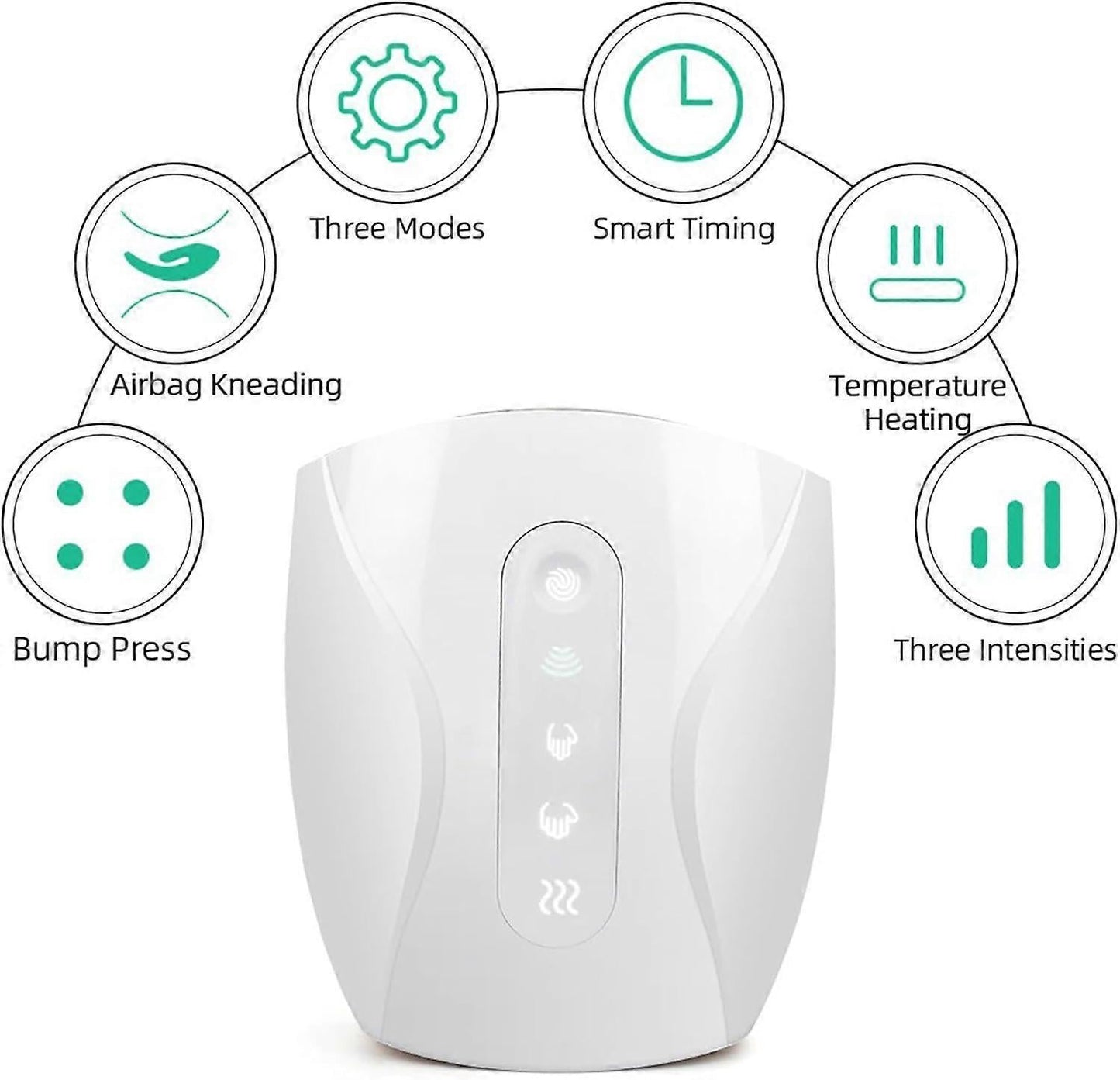 Hand Massager with Heat & Compression, Home Hand Therapy Device V1263-JX-5825