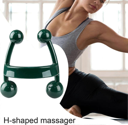 H-Shaped Hand Massager Pressure Point Tool, Portable Massage Device V1263-JX-5839