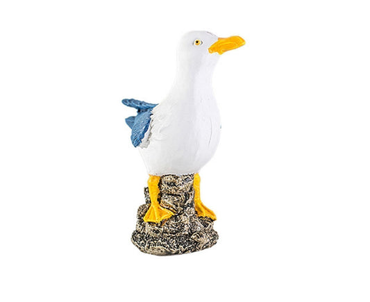 Seagull Figurine for Desktop-Dark Blue V1263-JX-584