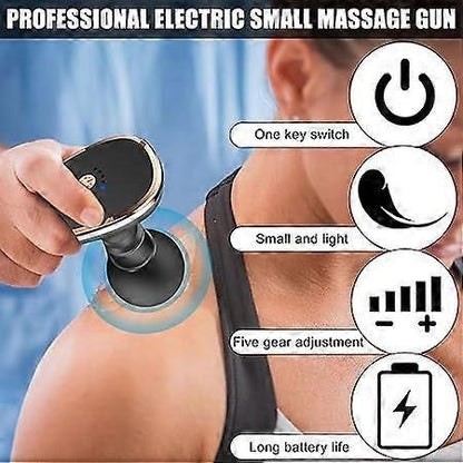 Mini Electric Handheld Muscle Massager for Trigger Point Relief V1263-JX-5840