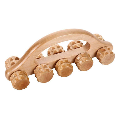 Wooden Ball Hand & Back Massager Tool for Muscle Relaxation V1263-JX-5842