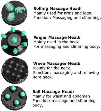 Wireless Mini Electric Anti-Cellulite Hand Massager V1263-JX-5843
