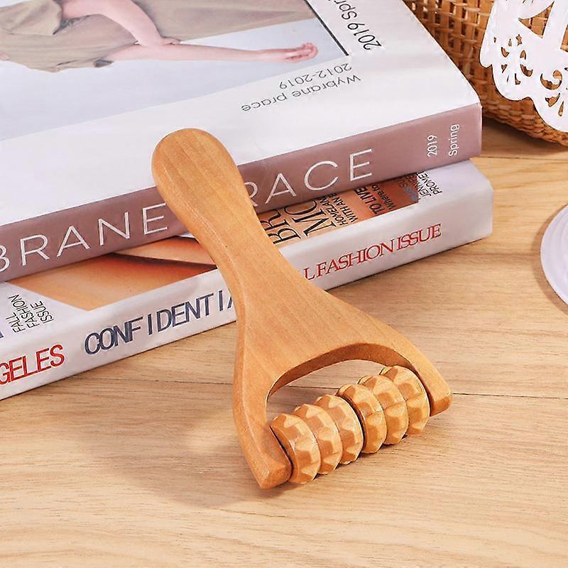 Wooden Roller Massager for Neck Shoulder Leg & Foot Massage V1263-JX-5844