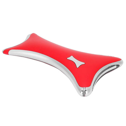 LED Electric Guasha Scraper with Heating & Vibration, USB Facial Scraping Massager, Red V1263-JX-5852
