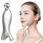 Portable 3D Alloy Fish-Shaped Roller Guasha Tool, Body Massage Device - M V1263-JX-5855