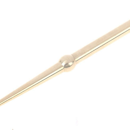 Brass Face & Eye Reflexology Massage Pen, Ear Acupoint Guasha Detecting Stick (1pc) V1263-JX-5864