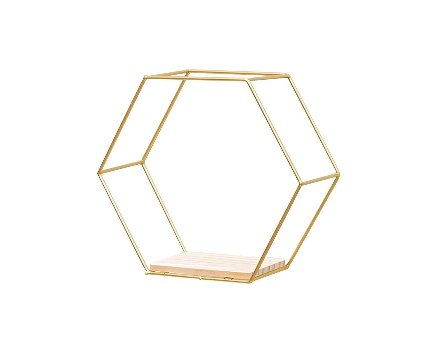Hexagonal Shelf for Home-Golden M V1263-JX-587