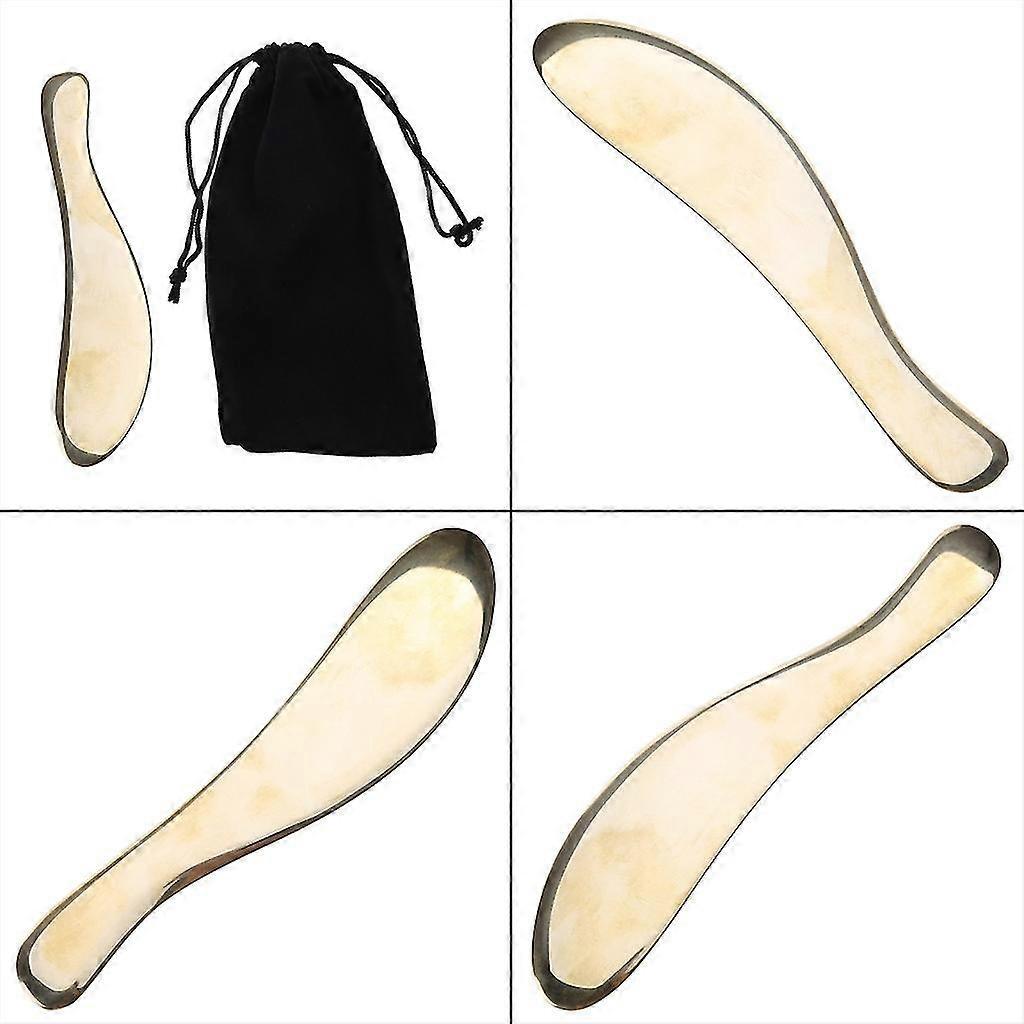 Copper Gua Sha Board Massage Tool, Body & Face Scraping Device, 188mm V1263-JX-5874