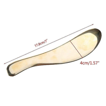 Copper Gua Sha Board Massage Tool, Body & Face Scraping Device, 188mm V1263-JX-5874