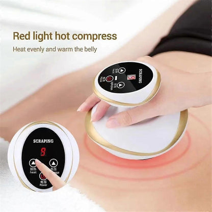 Home Electric Guasha Scraping & Cupping Massager, Vacuum Suction Heating Body Tool V1263-JX-5875