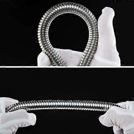 Long Stainless Steel Shower Hose, Chrome Finish, Durable Shower Pipe V1263-JX-5877