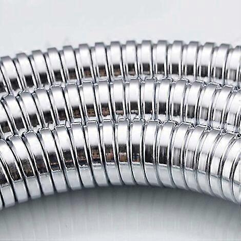 Long Stainless Steel Shower Hose, Chrome Finish, Durable Shower Pipe V1263-JX-5877