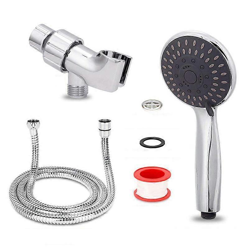 Handheld Shower with Hose, Water-Saving Universal Shower Hose V1263-JX-5879