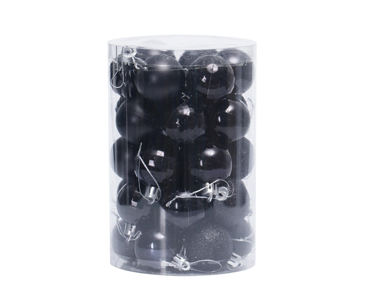 34Pcs Shatterproof Ball for Home-Black V1263-JX-588
