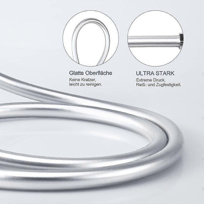 1.5m / 150cm PVC Smooth Shower Hose, Flexible Bathroom Shower Hose V1263-JX-5883