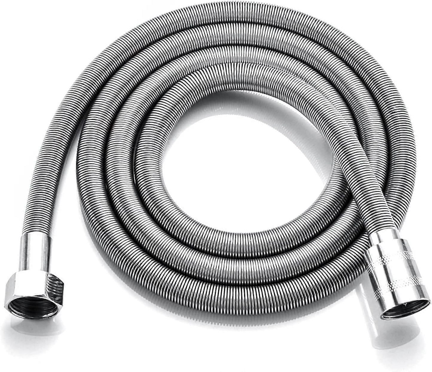 2m Stainless Steel Universal Shower Hose, Flexible Bathroom Replacement Hose V1263-JX-5886