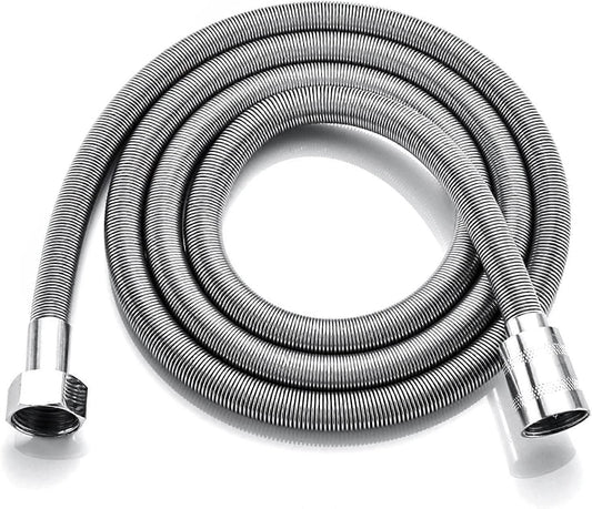 2m Stainless Steel Universal Shower Hose, Flexible Bathroom Replacement Hose V1263-JX-5886