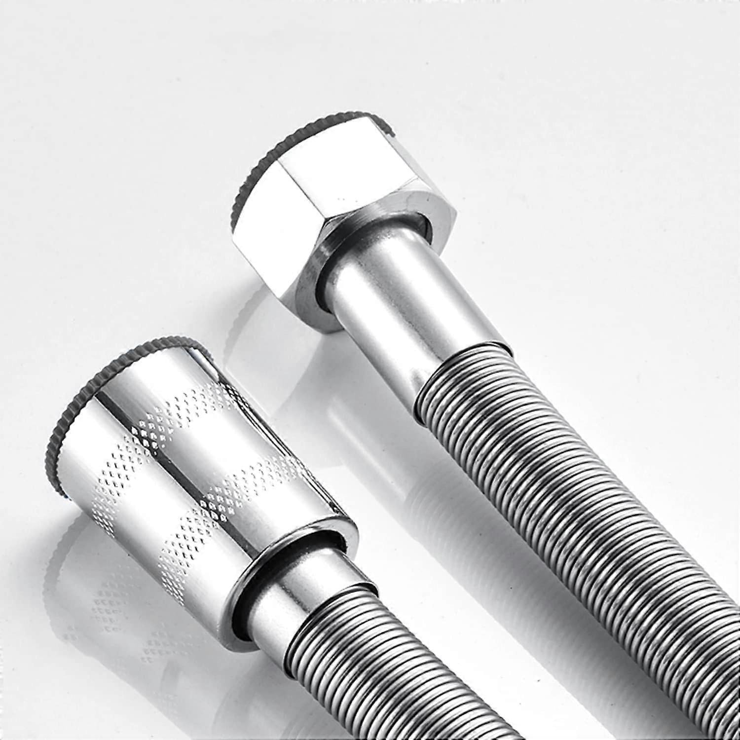 2m Stainless Steel Universal Shower Hose, Flexible Bathroom Replacement Hose V1263-JX-5886