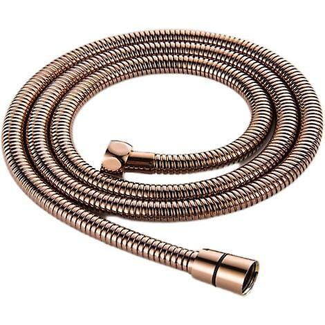 Stainless Steel Electroplated Handheld Shower Hose Attachment, 1.5m Rose Gold V1263-JX-5888