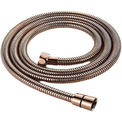 Stainless Steel Electroplated Handheld Shower Hose Attachment, 1.5m Rose Gold V1263-JX-5888