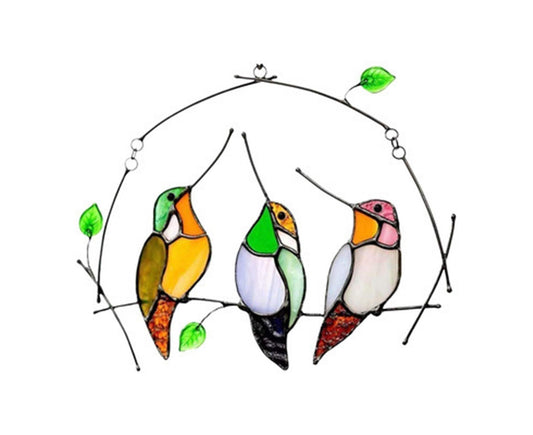 Pendant Multifunctional Attractive Acrylic Miniature Fake Bird Ornament for Home V1263-JX-589