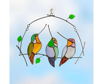 Pendant Multifunctional Attractive Acrylic Miniature Fake Bird Ornament for Home V1263-JX-589