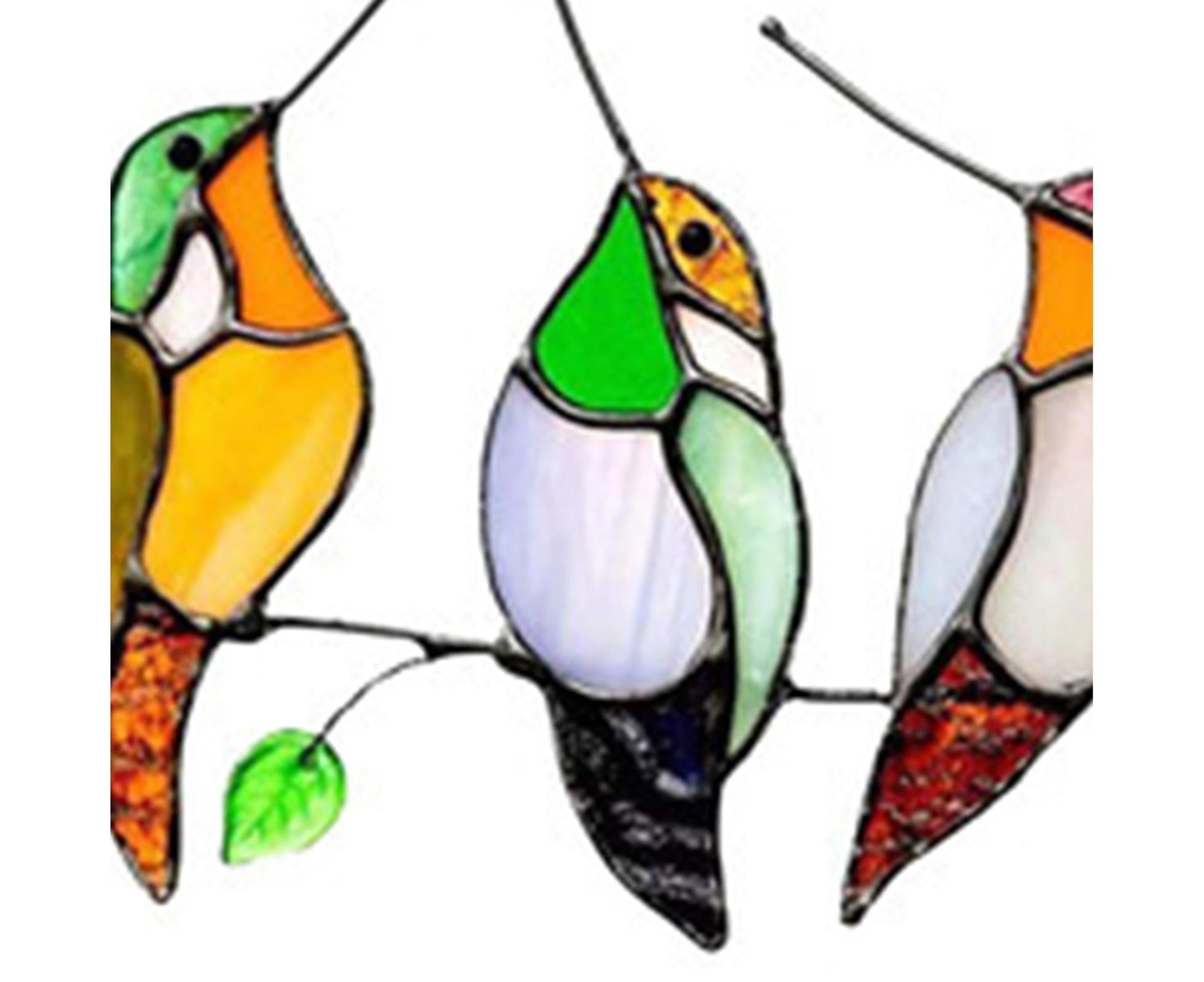 Pendant Multifunctional Attractive Acrylic Miniature Fake Bird Ornament for Home V1263-JX-589