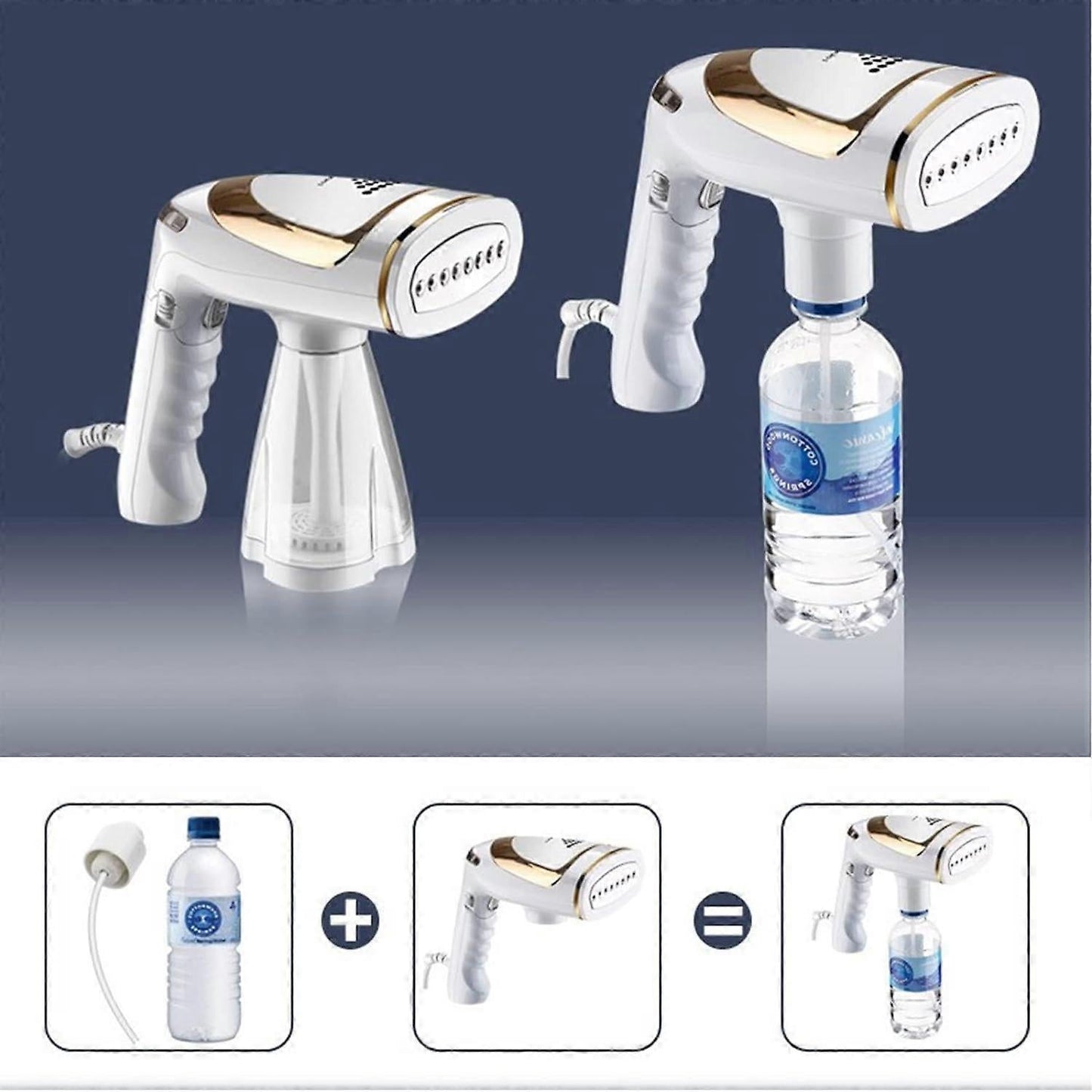 Foldable Handheld Garment Steamer 250ml Tank Portable Clothes Steamer for Travel V1263-JX-5894