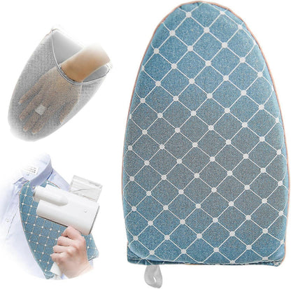 Handheld Ironing Glove Heat Resistant Steamer Mitt with Finger Loop for Ironing V1263-JX-5899