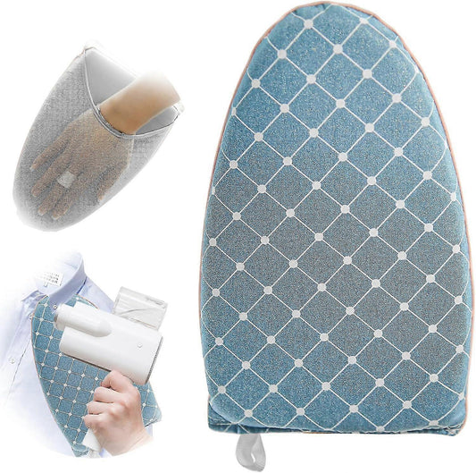 Handheld Ironing Glove Heat Resistant Steamer Mitt with Finger Loop for Ironing V1263-JX-5899