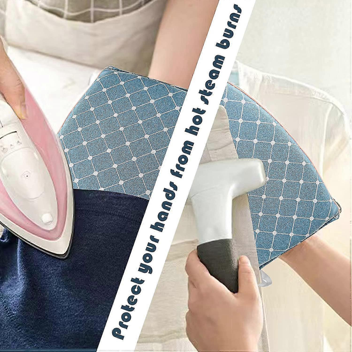 Handheld Ironing Glove Heat Resistant Steamer Mitt with Finger Loop for Ironing V1263-JX-5899