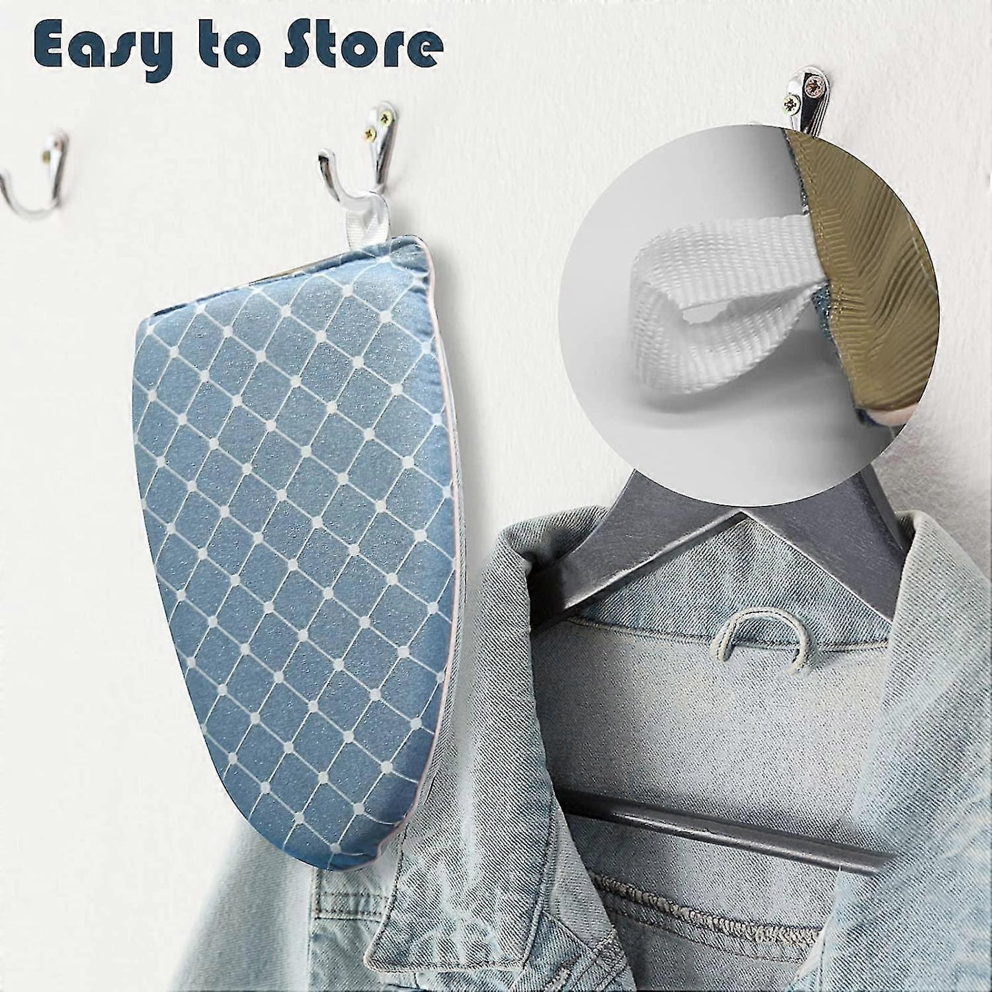 Handheld Ironing Glove Heat Resistant Steamer Mitt with Finger Loop for Ironing V1263-JX-5899