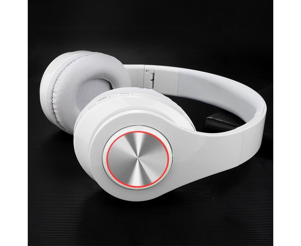 Bluetooth Over Ear Headphones - Foldable Stereo - Lightweight Wireless Headset with Mic V1263-JX-59