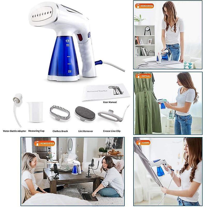 1600W Portable Handheld Steamer for Clothes Foldable Travel Fabric Wrinkle Remover V1263-JX-5909