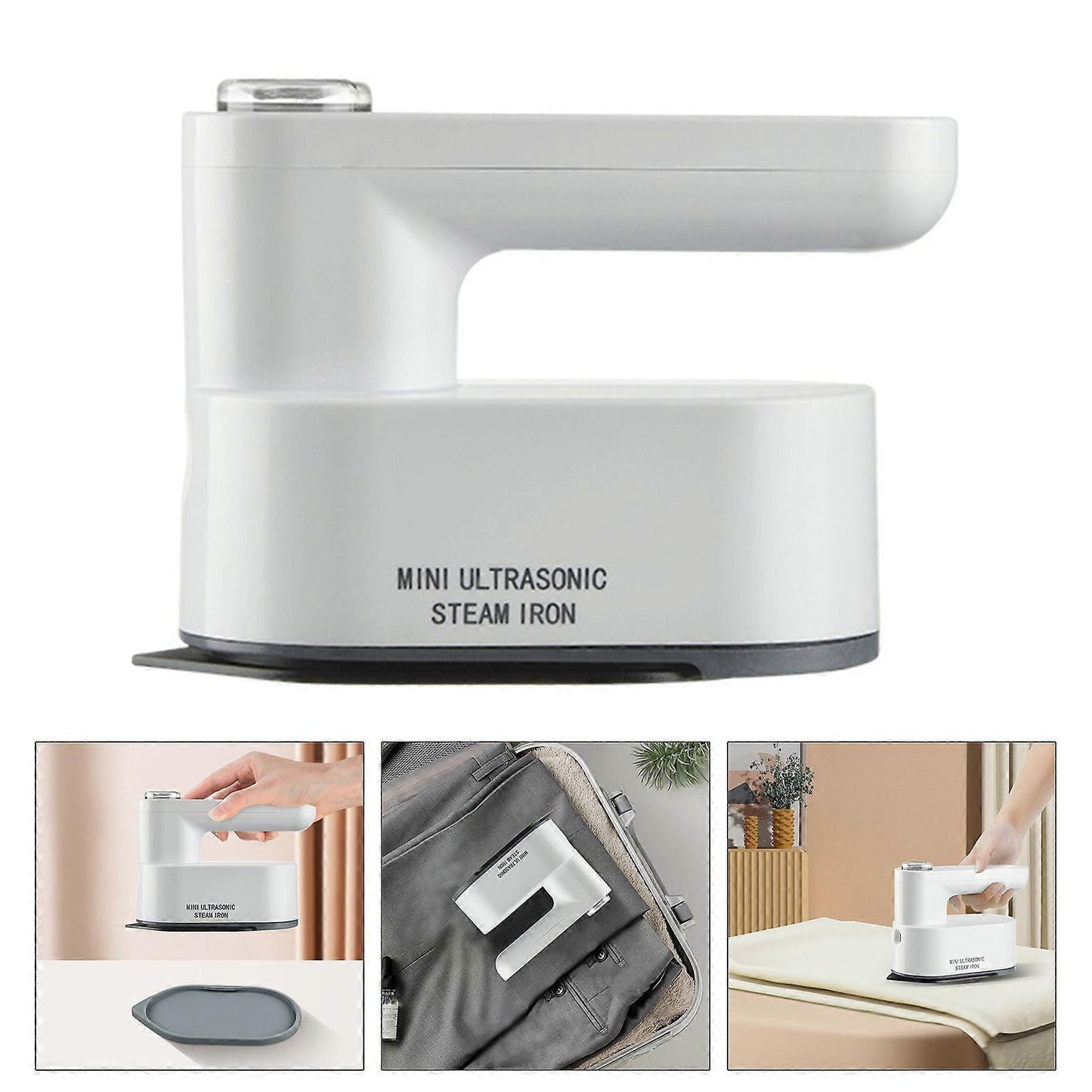 Rechargeable 1200W Handheld Steamer and Iron for Travel & Home Fabric Ironing V1263-JX-5914