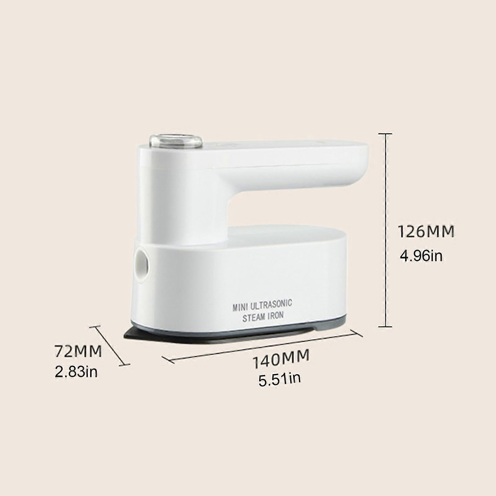 Rechargeable 1200W Handheld Steamer and Iron for Travel & Home Fabric Ironing V1263-JX-5914