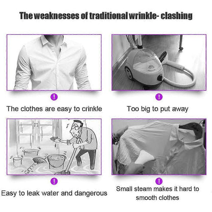 Portable Garment Steamer Handheld Clothes Steamer 30s Fast Heat Up for Travel V1263-JX-5926