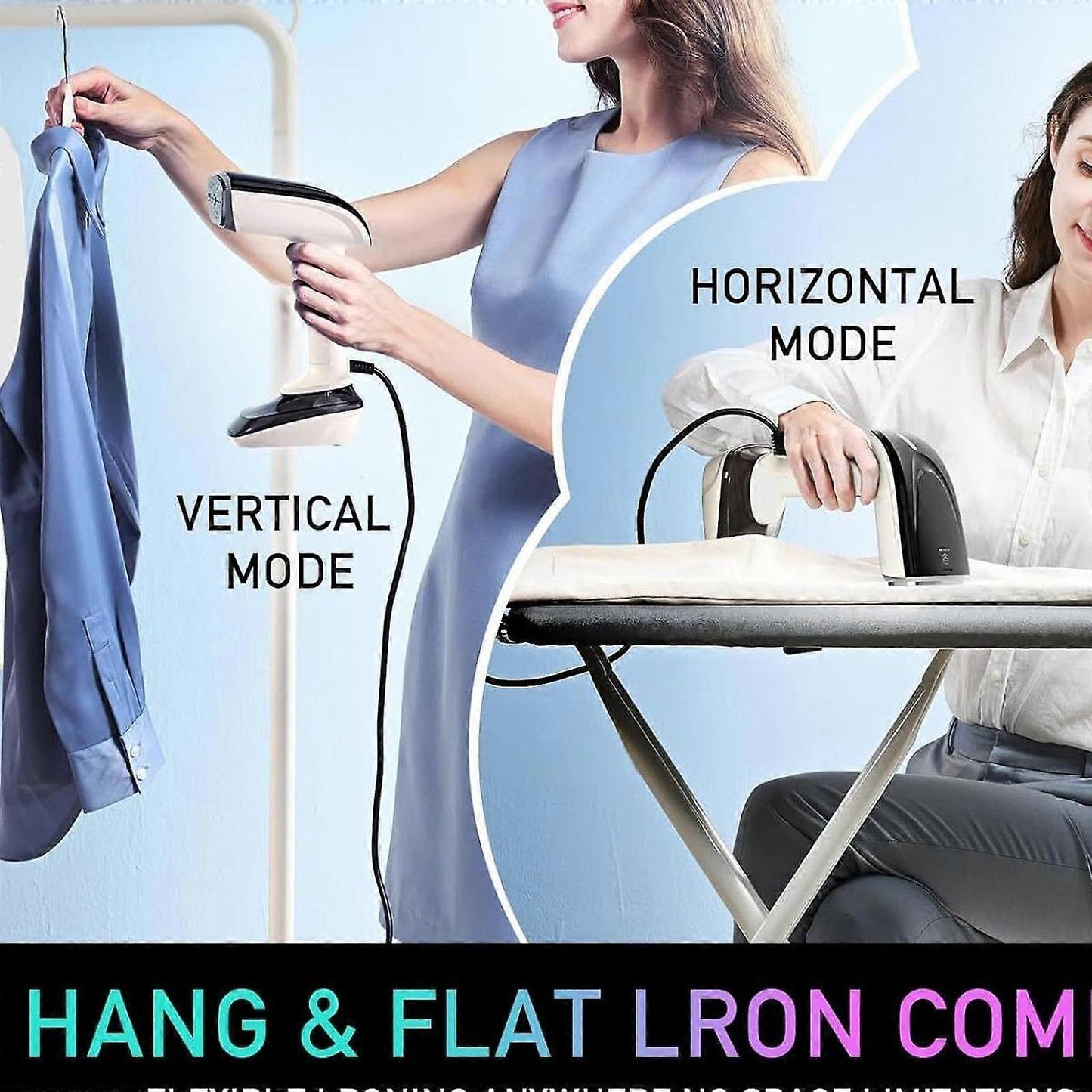 1200W Handheld Steamer for Clothes Portable Iron Steamer for Home Hotel Dorm V1263-JX-5927