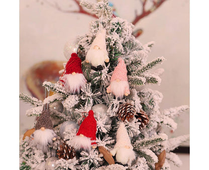1 Set Christmas Decorations Doll Shopping Mall Window Decoration Gift Box Decor-A V1263-JX-593