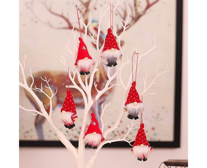 1 Set Christmas Decorations Doll Shopping Mall Window Decoration Gift Box Decor-A V1263-JX-593