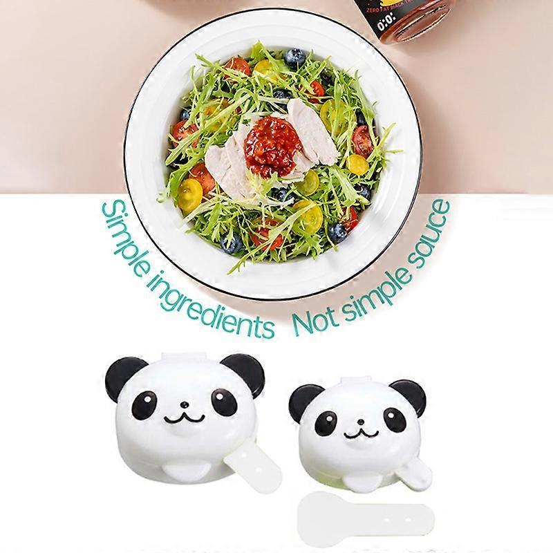2pcs Mini Spice Bottles Salad Dressing Ketchup Jars Small Reusable Set V1263-JX-5936